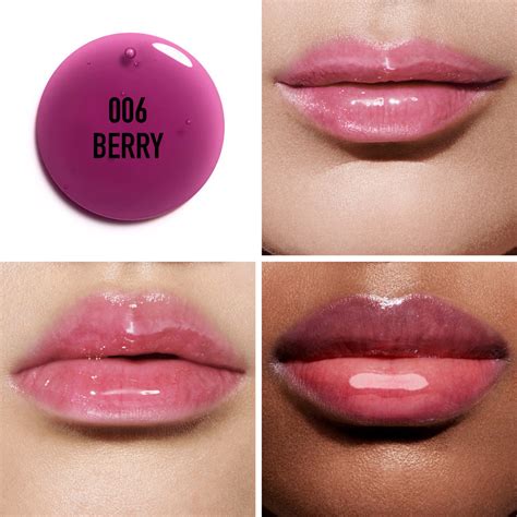 dior lip glow oil 006 berry|Dior Lip Glow shades.